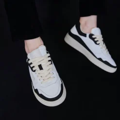 Grand Step Shoes - Level - Sneaker Black / White Best