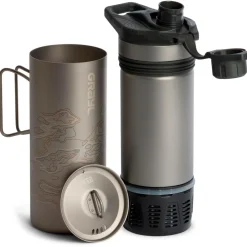 New GRAYL - GeoPress Purifier Titanium Bottle - Wasserfilter