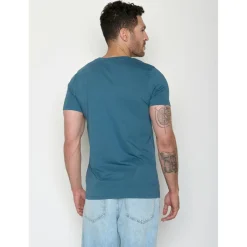 GreenBomb - Bike Bars Guide T-Shirt - T-Shirt Tidal Blue Clearance
