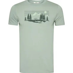 GreenBomb - Bike Mountain Pines Guide T-Shirt - T-Shirt Soft Sage