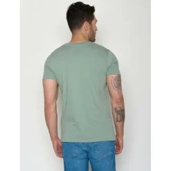 GreenBomb - Bike Mountain Pines Guide T-Shirt - T-Shirt Soft Sage