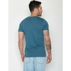 GreenBomb - Canoe Fjord Guide T-Shirt - T-Shirt Tidal Blue Discount