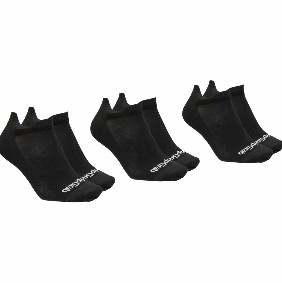 GripGrab - Classic No Show Summer Socks 3-Pack - Radsocken Hot