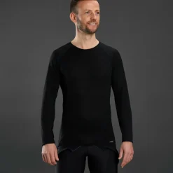 New - Merino Polyfibre Long Sleeve Base Layer - Merinounterwäsche Fahrradbekleidung|Merinounterwäsche