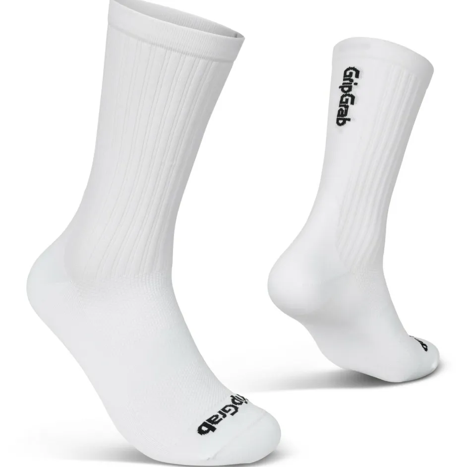 Best GripGrab - PACR High Cut Socks - Radsocken White
