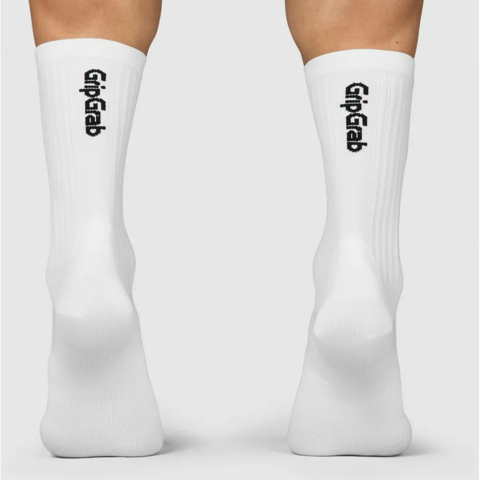 Best GripGrab - PACR High Cut Socks - Radsocken White