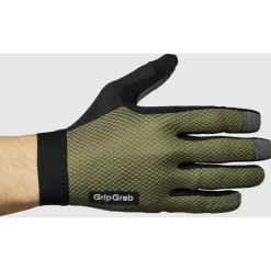 GripGrab - Vertical 2 InsideGrip Full Finger Summer Gloves - Handschuhe Black Discount