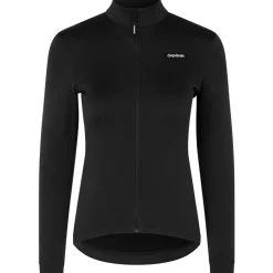 GripGrab - Women's EXPLR Merinotech Thermal L/S Jersey - Radtrikot Black Clearance