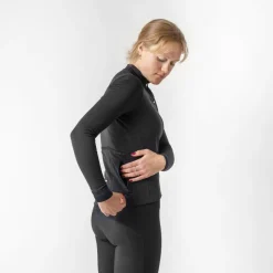 GripGrab - Women's EXPLR Merinotech Thermal L/S Jersey - Radtrikot Black Clearance