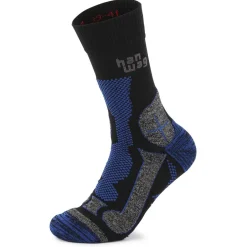 Best Hanwag - Trek-Merino Socke - Wandersocken Black / Royal Blue