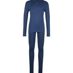 Heber Peak - Kid's Evergreen Seamless Underwear Set - Kunstfaserunterwäsche Dark Blue Sale