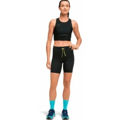 HOKA - Women's Skybreeze Half Tight - Laufshorts Black