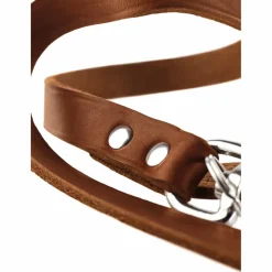 Discount Hunter - Verstellbare Führleine Leder - Hundeleine