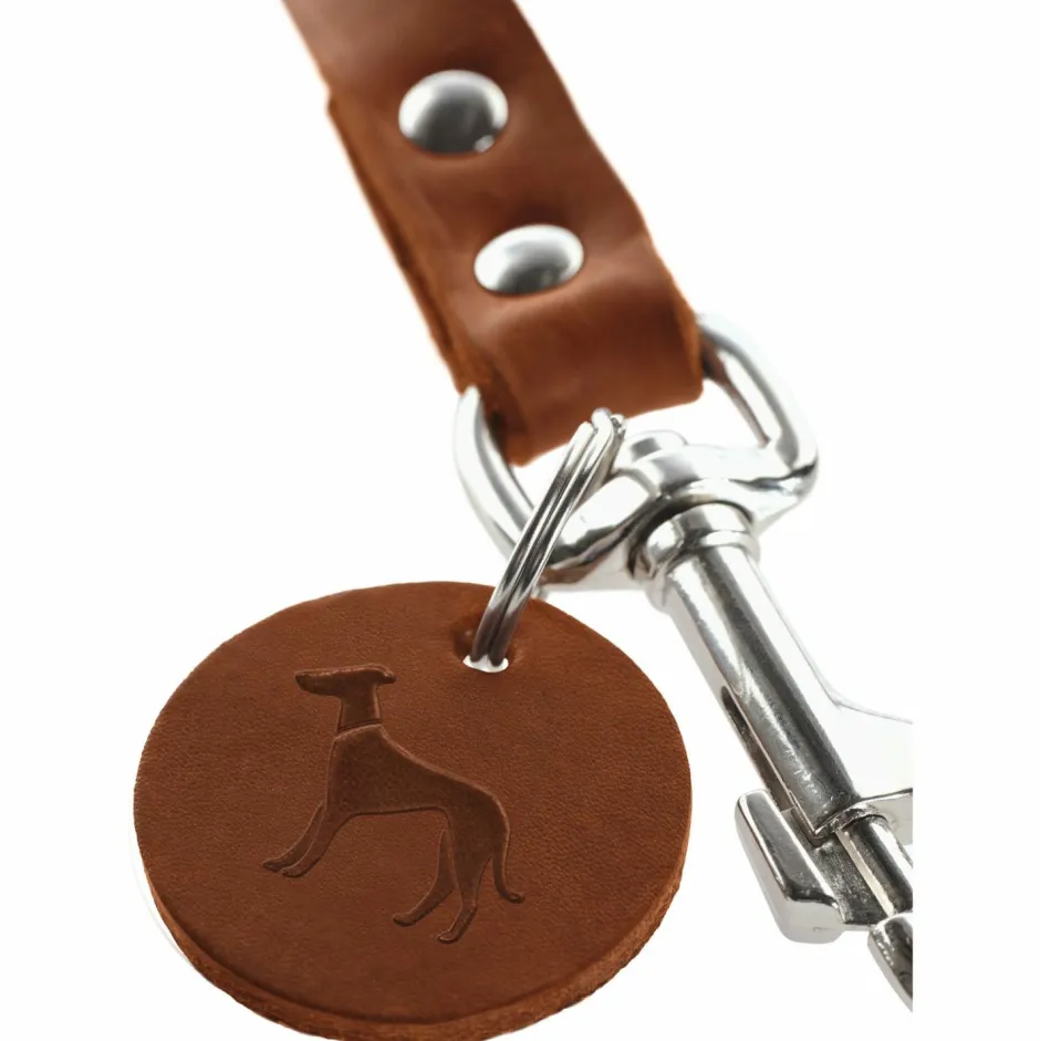 Discount Hunter - Verstellbare Führleine Leder - Hundeleine