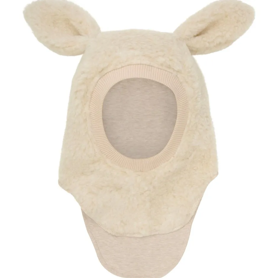 Outlet Huttelihut - Kid's Balaclava Rabbit Ears Wool Teddy - Sturmhaube