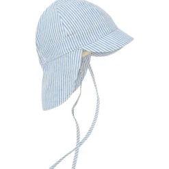 Huttelihut - Kid's Summer Hat Woven Stripe with Chin Straps - Cap Hot