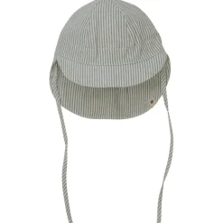 Huttelihut - Kid's Summer Hat Woven Stripe with Chin Straps - Cap Hot