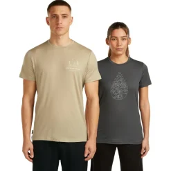 Best Icebreaker - Merino 150 Tech Lite S/S Tee Peaceful Pass - Merinoshirt