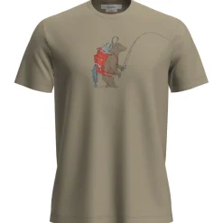 Icebreaker - Merino 150 Tech Lite S/S Tee Bear Catch - Merinoshirt Outlet