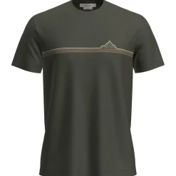 New Icebreaker - Merino 150 Tech Lite S/S Tee Range Stripes - Merinoshirt