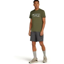 Hot Icebreaker - Merino Elevation Stretch 9'' Shorts - Shorts Obsidian
