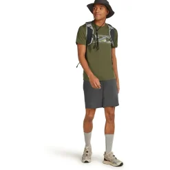 Hot Icebreaker - Merino Elevation Stretch 9'' Shorts - Shorts Obsidian