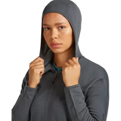 Icebreaker - Women's 360 Realfleece Elem L/S Zip Hoodie - Merinohoodie Sale