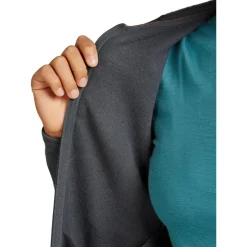 Icebreaker - Women's 360 Realfleece Elem L/S Zip Hoodie - Merinohoodie Sale