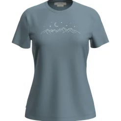 Best Icebreaker - Women's Merino 150 Tech Lite S/S Stars - Merinoshirt