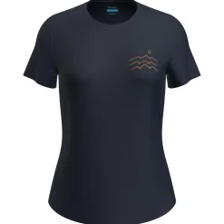 Icebreaker - Women's Merino 125 Cool-Lite Sphere S/S Across - Merinoshirt Midnight Navy Discount