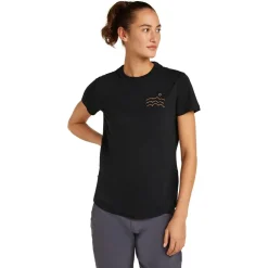 Icebreaker - Women's Merino 125 Cool-Lite Sphere S/S Across - Merinoshirt Midnight Navy Discount