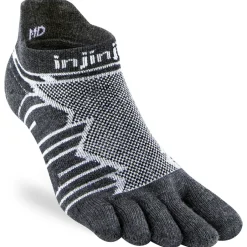 Hot Injinji - Ultra Run No Show Wool - Laufsocken Slate