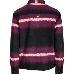 Online Iriedaily - Finnian L/S Shirt - Fleecejacke Wine