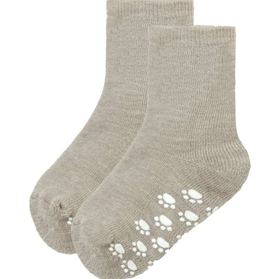 New Joha - Kid's 721 Wool Sock Anti-Slip - Hüttenschuhe