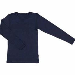 Joha - Kid's Blouse Long Sleeves 85/15 - Merinounterwäsche Navy