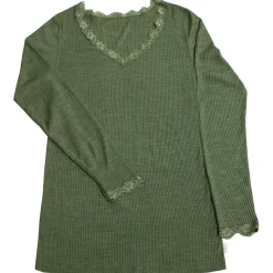 - Women's Blouse I L/S 70/30 - Merinounterwäsche Alltagsbekleidung|Merinounterwäsche