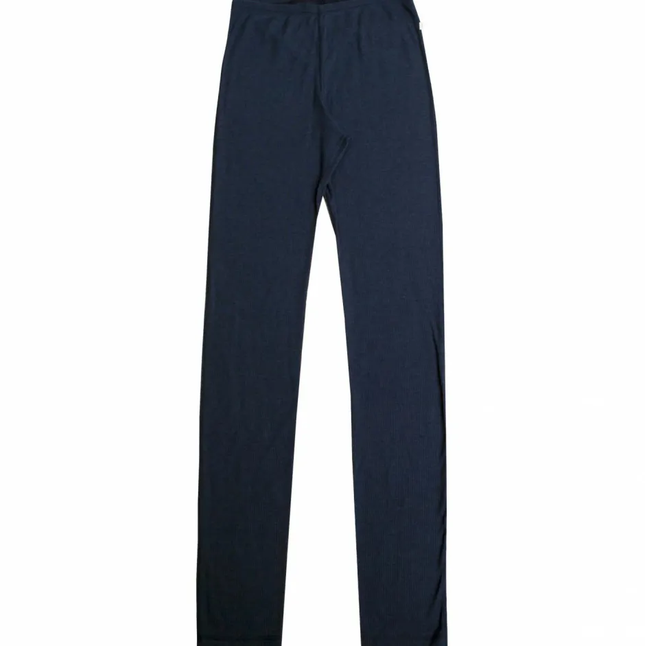 Joha - Women's Leggings 100% Wool - Merinounterwäsche Dark Blue