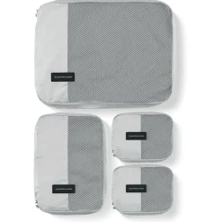Hot Kapten & Son - Packing Cubes Set Small - Packsack All Black