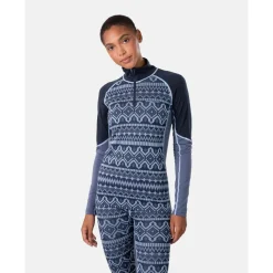 Kari Traa - Women's Malia Half Zip - Merinounterwäsche New
