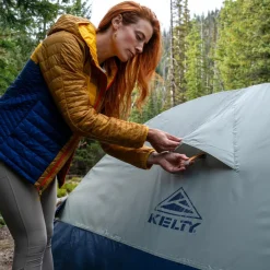 Kelty - Late Start 2P - 2-Personen Zelt Sea Spray / Pageant Blue Clearance