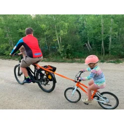 Kids Ride Shotgun - MTB Tow Rope - Fahrradabschleppseil Orange New