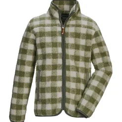 Best killtec - Boy's KOW 244 Fleece Jacket - Fleecejacke Olive