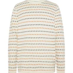 Best - Jacquard Crew Neck Knit - Wollpullover Pullover & Hoodies|Alltagsbekleidung