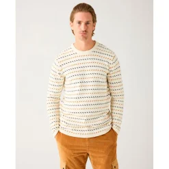 Best - Jacquard Crew Neck Knit - Wollpullover Pullover & Hoodies|Alltagsbekleidung