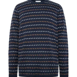 Best - Jacquard Crew Neck Knit - Wollpullover Pullover & Hoodies|Alltagsbekleidung