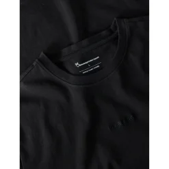 Best KnowledgeCotton Apparel - Regenerative Organic Cotton Chest Embroidery II - T-Shirt