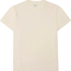Best KnowledgeCotton Apparel - Regenerative Organic Cotton Chest Embroidery II - T-Shirt