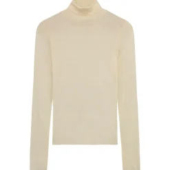 Best KnowledgeCotton Apparel - Women's Wool L/S Roll Neck - Wollpullover