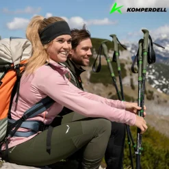 Komperdell - Carbon Evo Zero - Trekkingstöcke Green Outlet