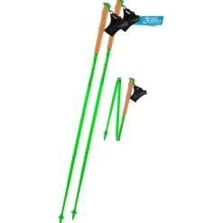 New Komperdell - Carbon FXP Team Green Foldable - Trailrunning Stöcke